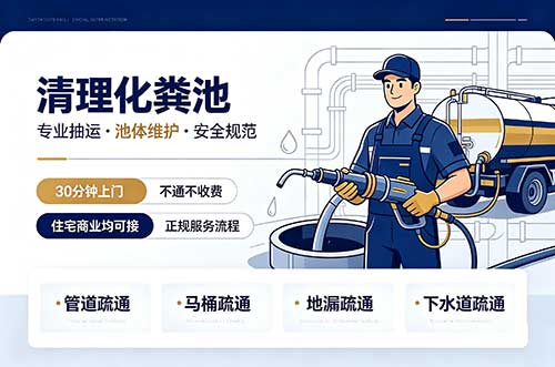 蓬莱清理化粪池